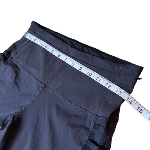 Lululemon Sunshine Salutation Crop (Full-On Luxtreme) Black Size 8 - Picture 6 of 12